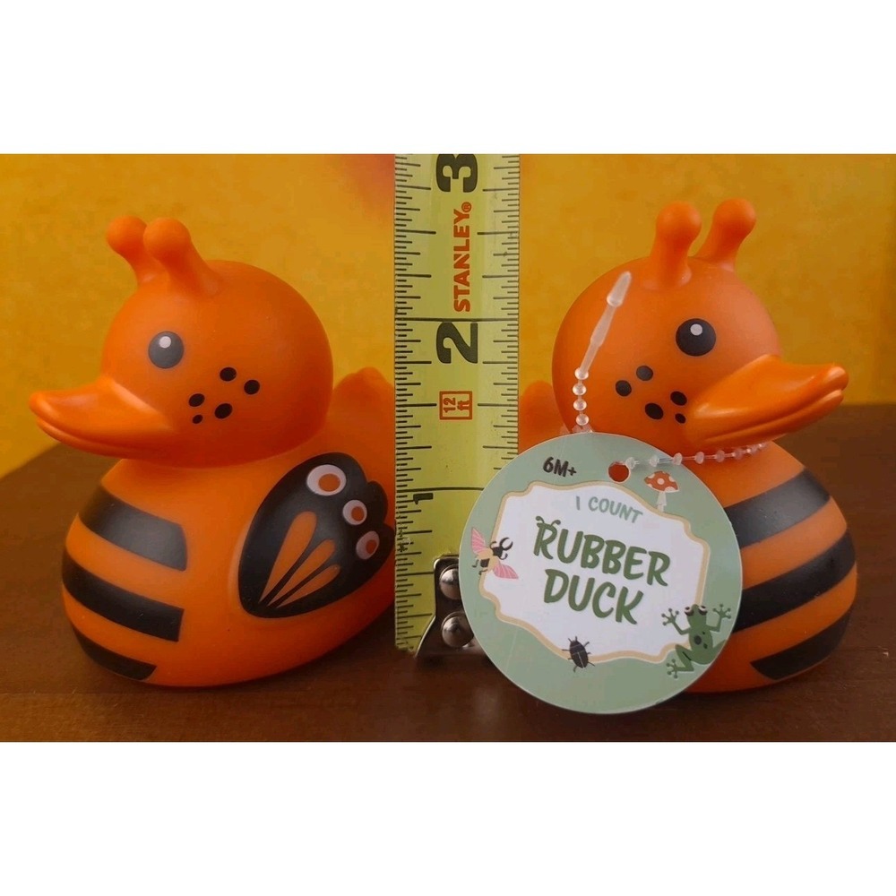 BUTTERFLY Rubber Duck Target Bullseye Playground Summer 2025 Lot Of 2 - Picture 9 of 9